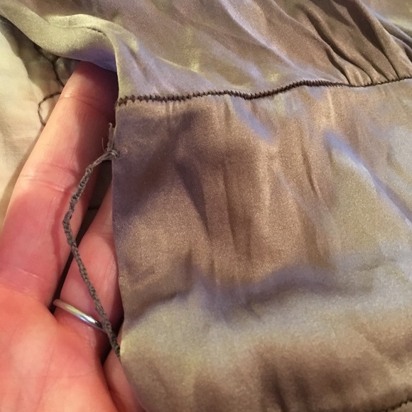 Silver Silk Dress - Picture 5 of 8